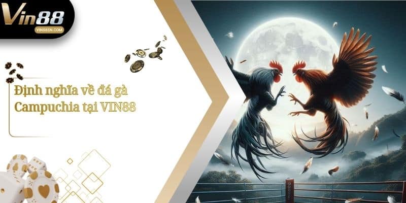 Định nghĩa về đá gà Campuchia tại VIN88